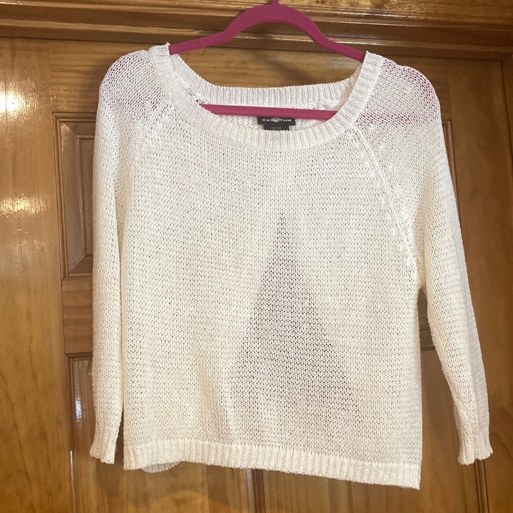 Knit crop top